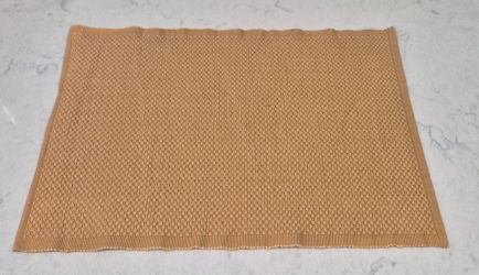 Beige Cloth Placemats, 8 count