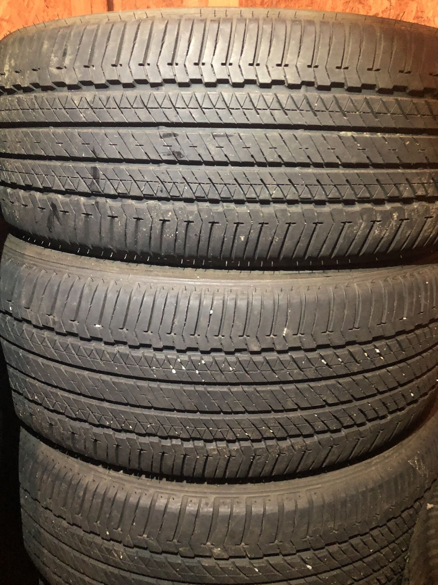 4 good use tires Bridgestone 245/60/18