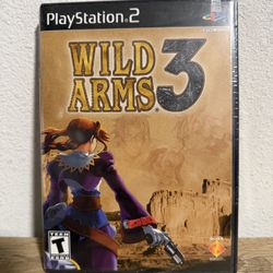 Wild Arms 3 (Sony PlayStation 2) Ps2 Brand New Factory Sealed