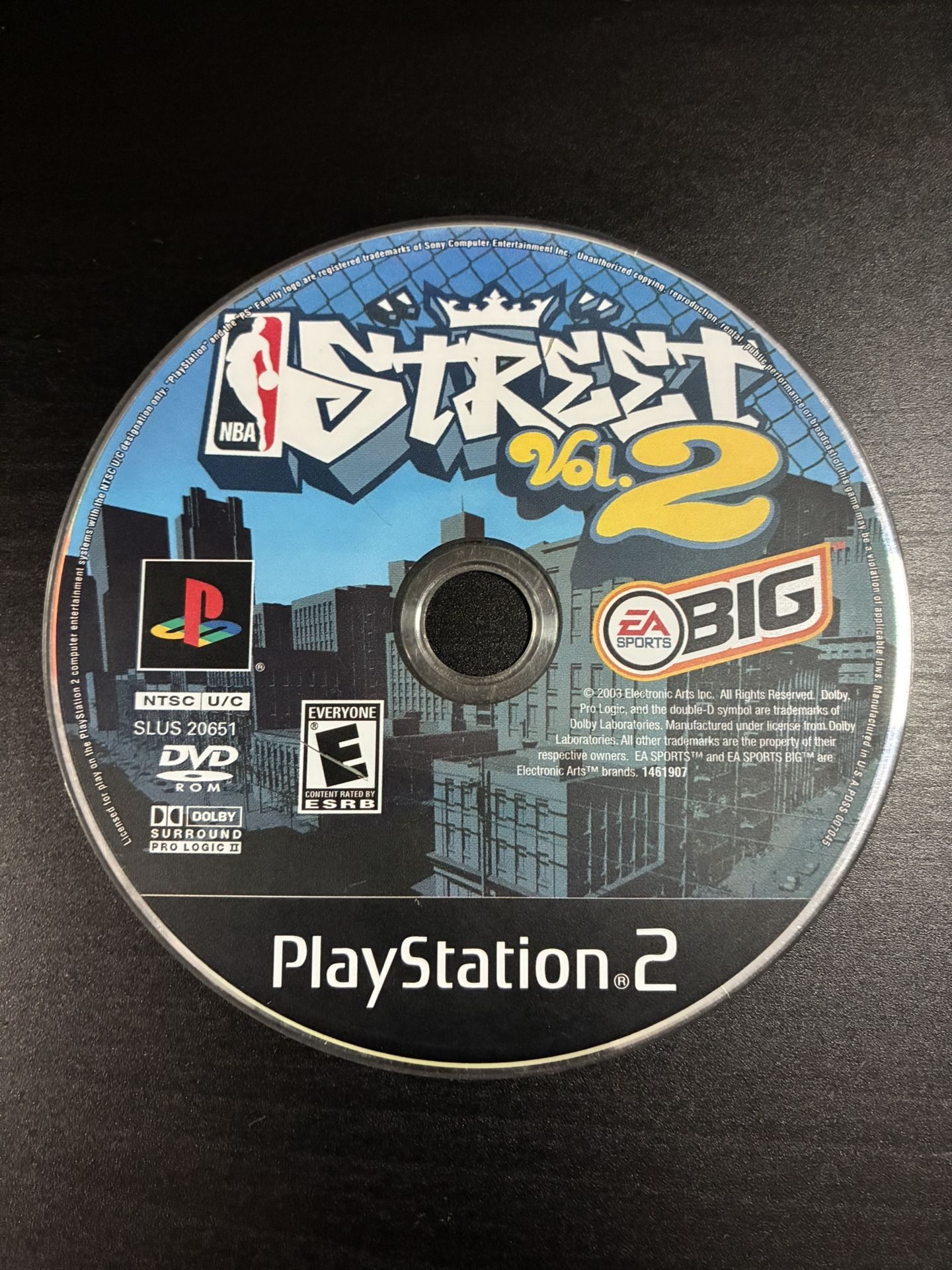 Disc Only - NBA Street Vol. 2 for PlayStation 2 PS2