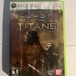 Clash of the Titans: The Videogame ~ Xbox 360 (Bandai, 2010) Complete, VG Cond