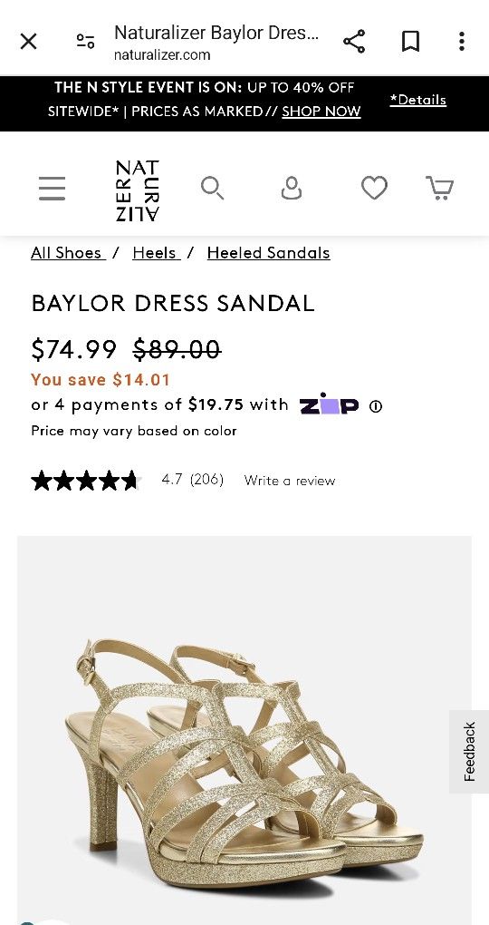 Baylor Dress Sandals