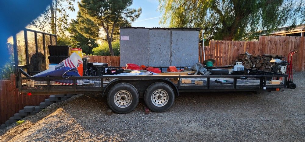 Carson Trailer, Utility Trailer 20x8 