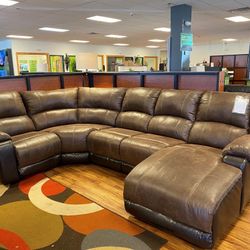 Reclining Sectional In Stock Design It Your Way Starting @ $1999