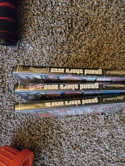 Grand Theft Auto PS2 Bundle – GTA III, Vice City, San Andreas
