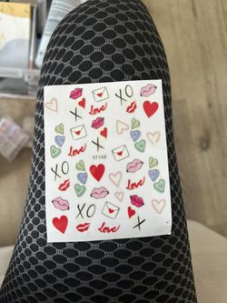 Valentines Nail Stickers 