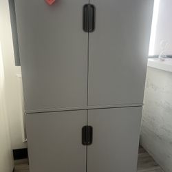 Large White Cabinet 