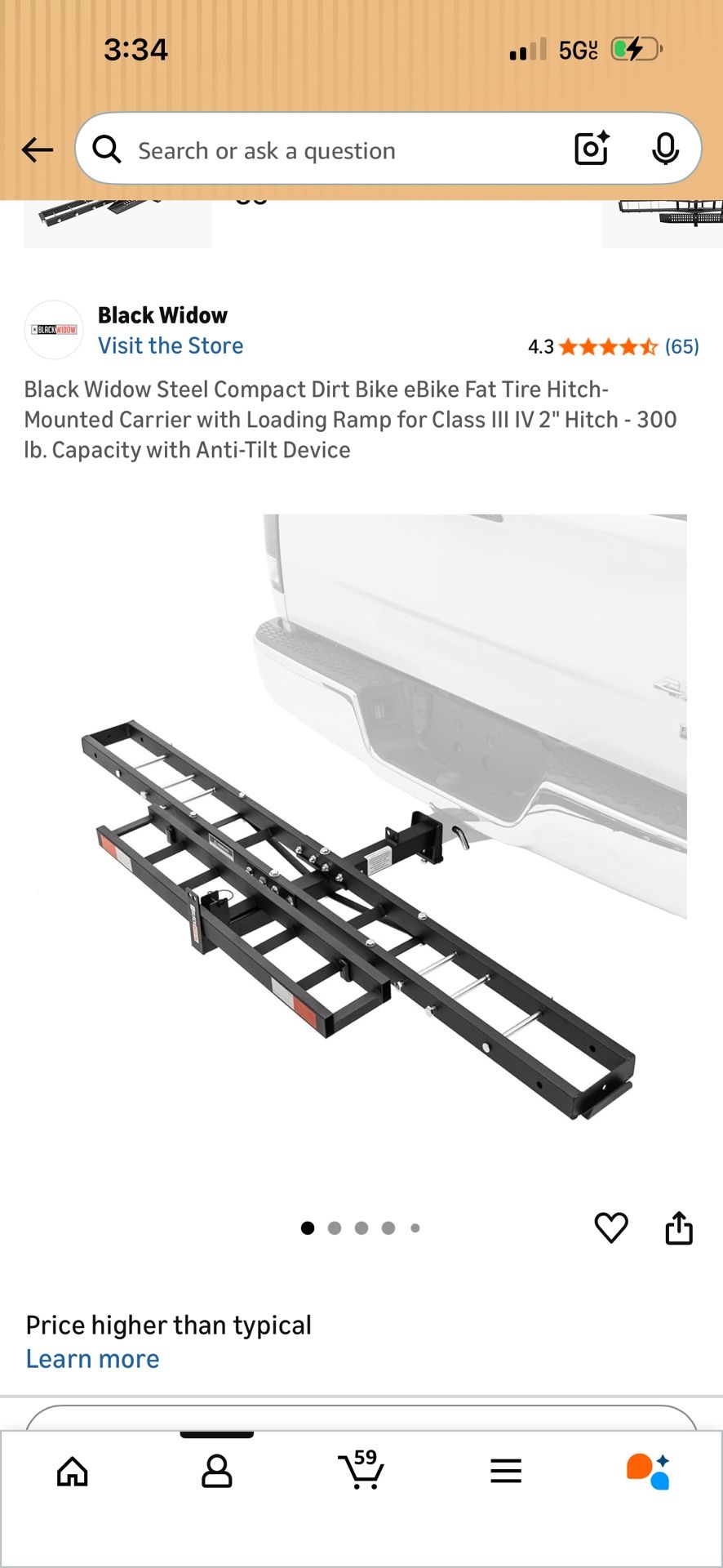 Motorcycle carrier New