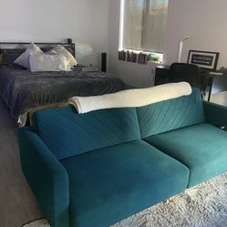 Emerald Green Futon