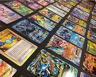 Pokemon TCG : 100 Card LOT Rare, COM/UNC, Holo & Guaranteed EX, MEGA OR Full Art