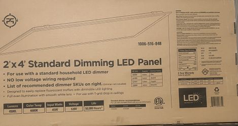 2x4 Led Panel