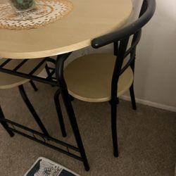 Table And 2 Chairs