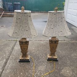 2 Vintage Expensive Lamps