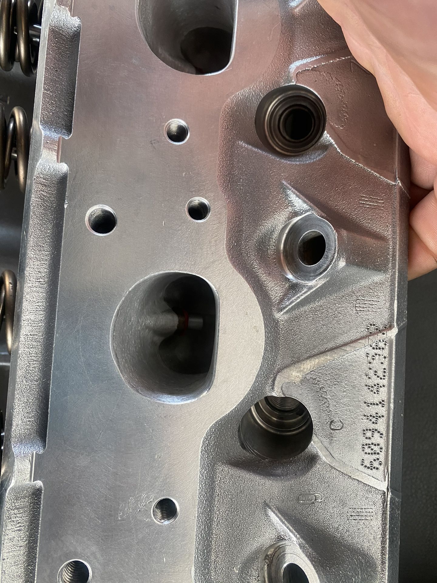 Milled, Ported And Polished 243 Heads