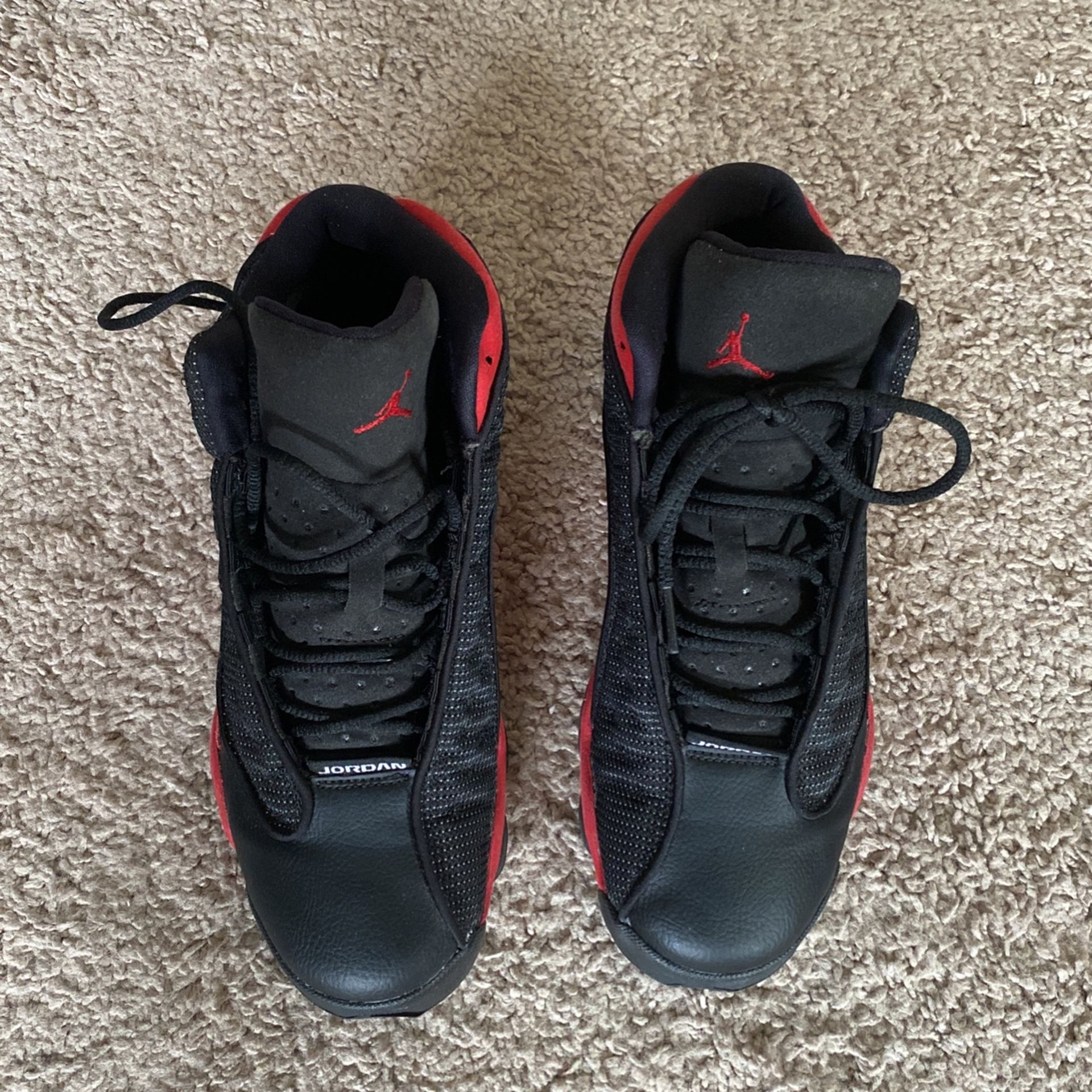 Jordan Bred 13s Size 7 No Box 