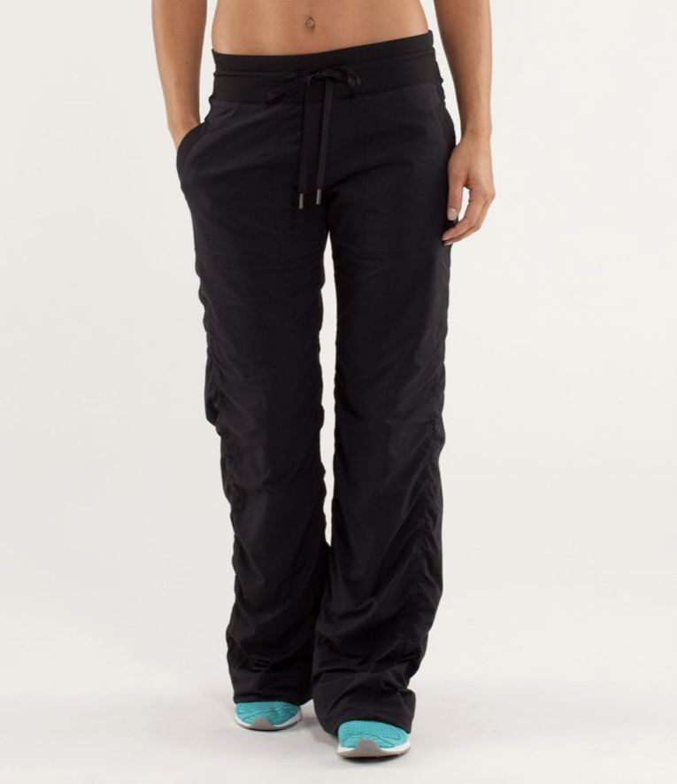Lululemon Dance Studio Pant Black (Lined) size 8