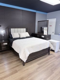 4pc queen bed set