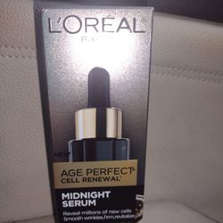 New Sealed L'OREAL Age Perfect Cell Renewal MIDNIGHT Serum 