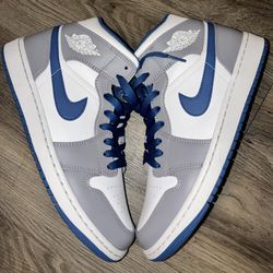 Jordan 1 Mid True Blue