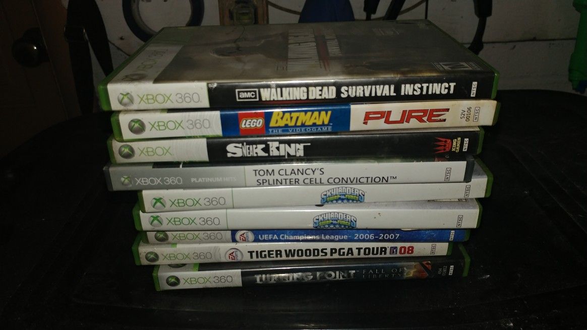 Xbox 360 game lot (9 games)