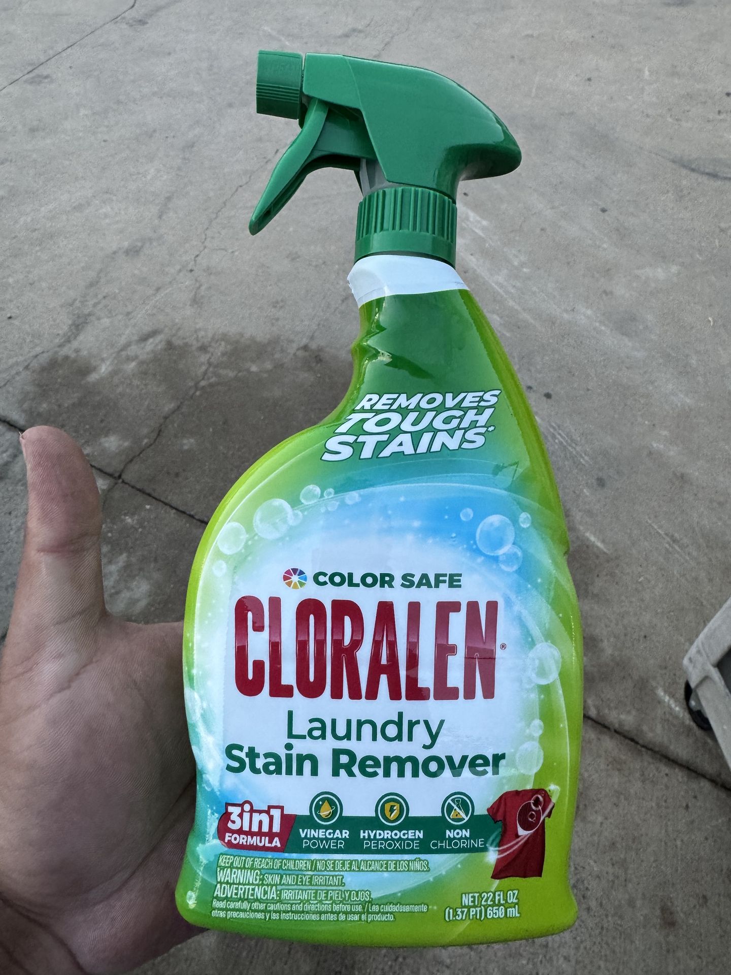 cloralen stain remover 22oz bottles (8pack)