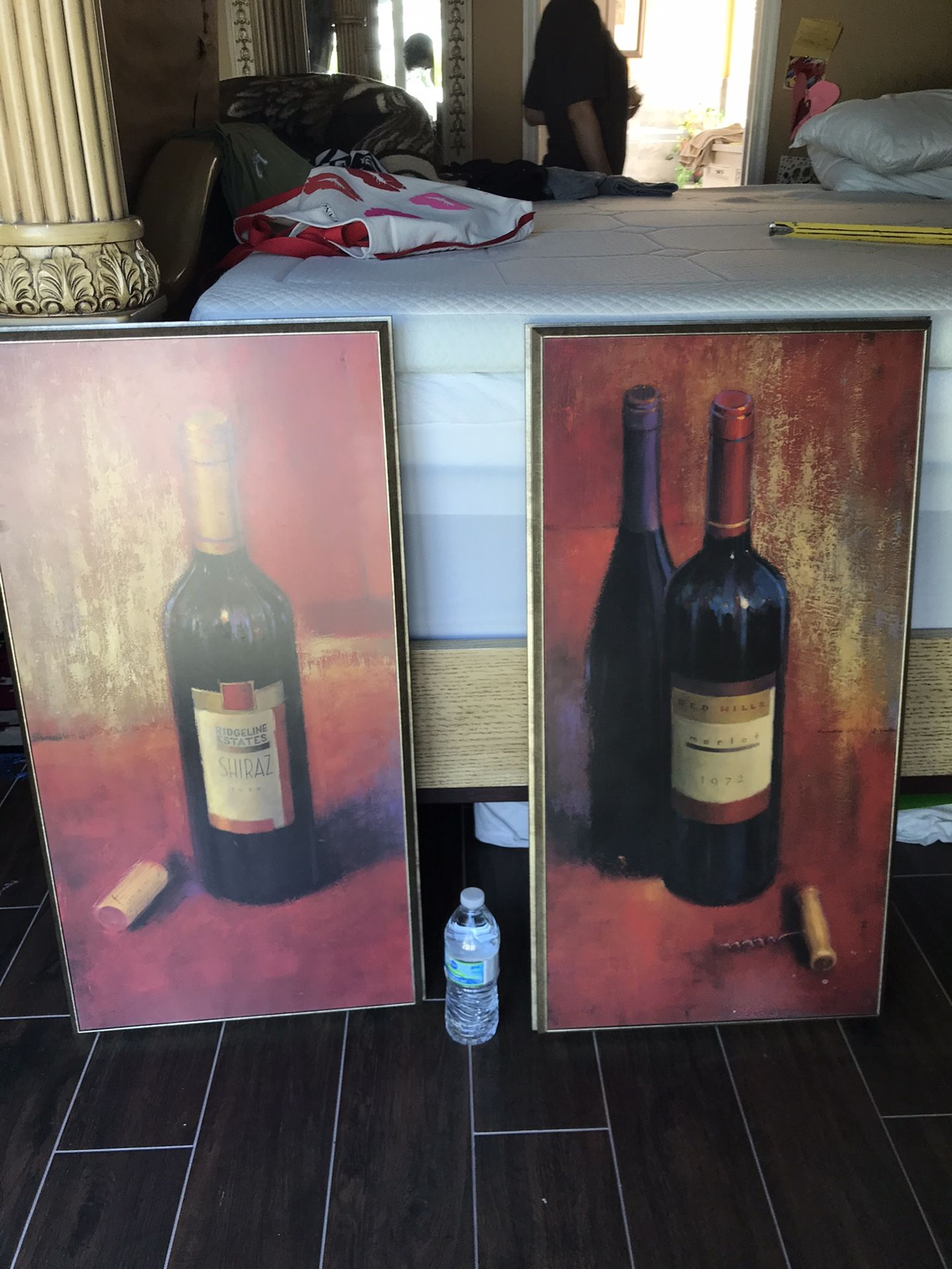 Wine paintings 17 “ x 33 “ (1.5ft x 2.75ft)