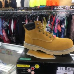 Work Boots Brahma Steel Toe Size 14