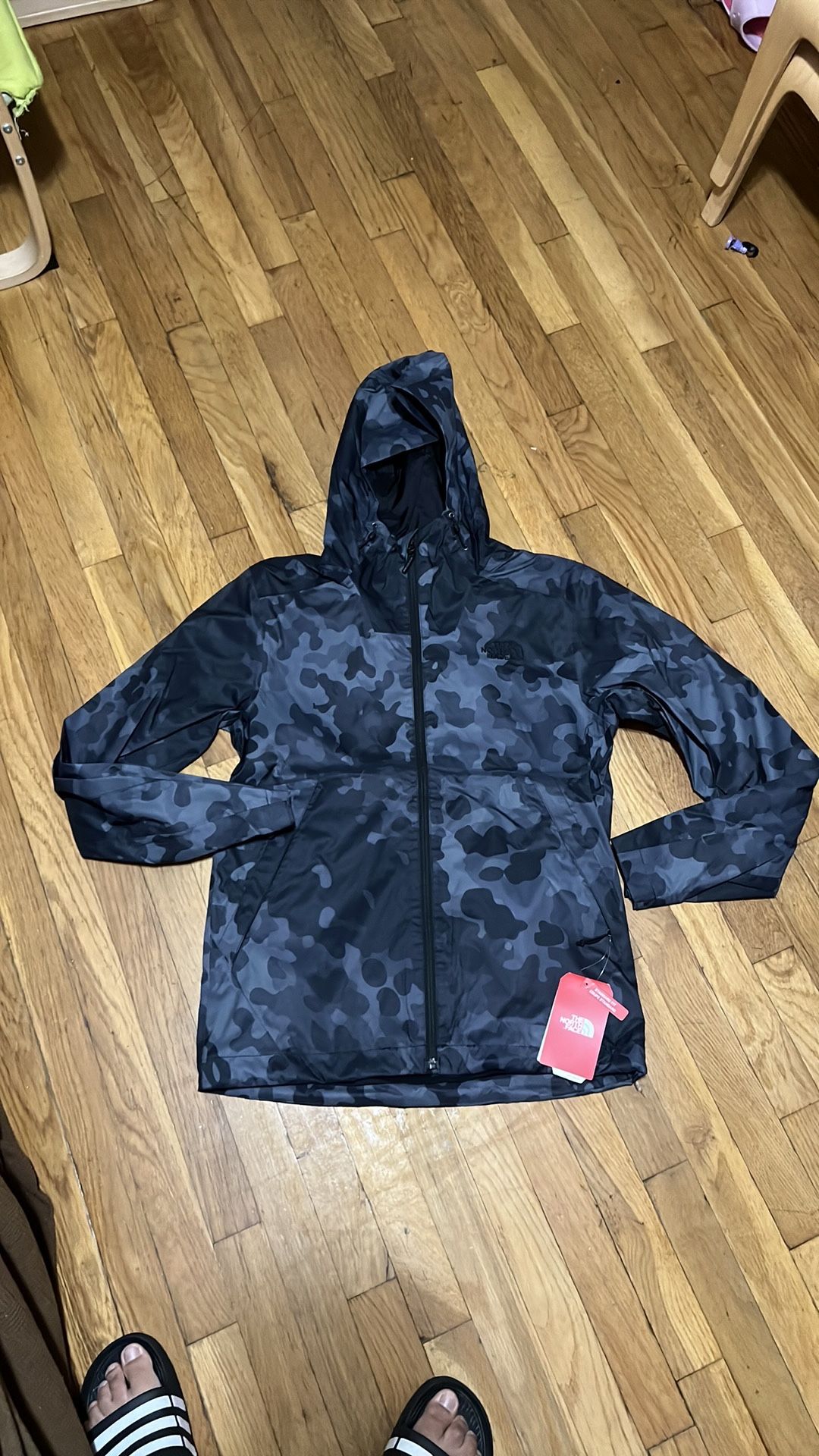 Men The North Face Windbreaker Jacket Waterproof