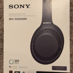 Sony WH-1000XM4 Midnight Blue