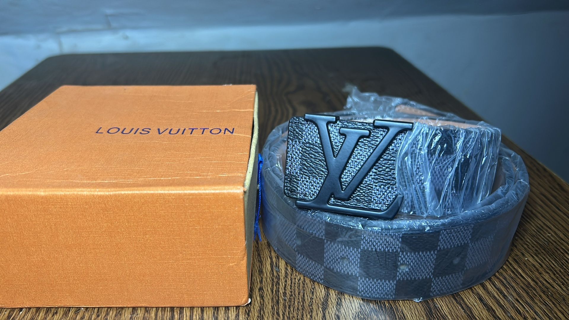 Louis Vuitton Damier Graphite Belt Size 42/105