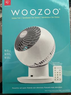 IRIS Woozoo Globe Fan with Remote