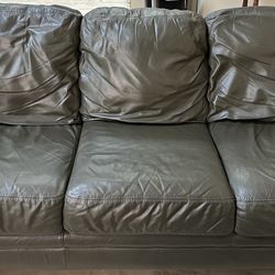 Footed Couch And Loveseat Set