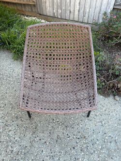 Outdoor Chairs and side table