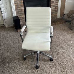 White Office Chair $35
