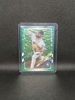 2021 Topps Baseball Series 1 Jose Urquidy #240 #D 080/499 Mint