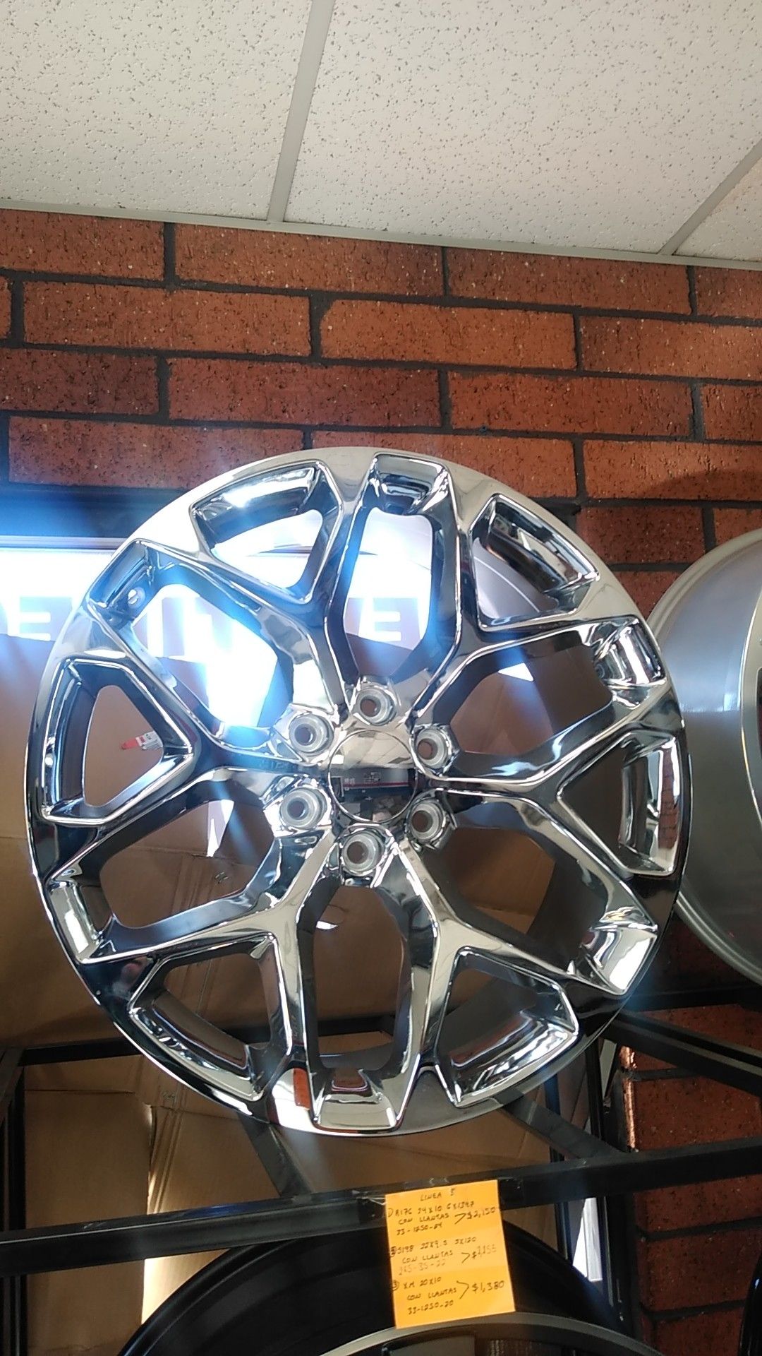 Rines con llantas 33 1250 22