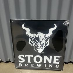 To Stone Brewery Gargoyle Beer Sign Man Cave Bar