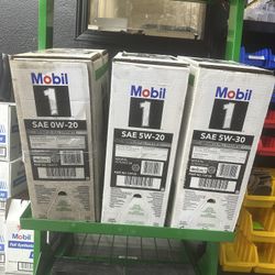 Mobil 1 0W16 0W20 5W20 5W30 10W30 6 Gallons 