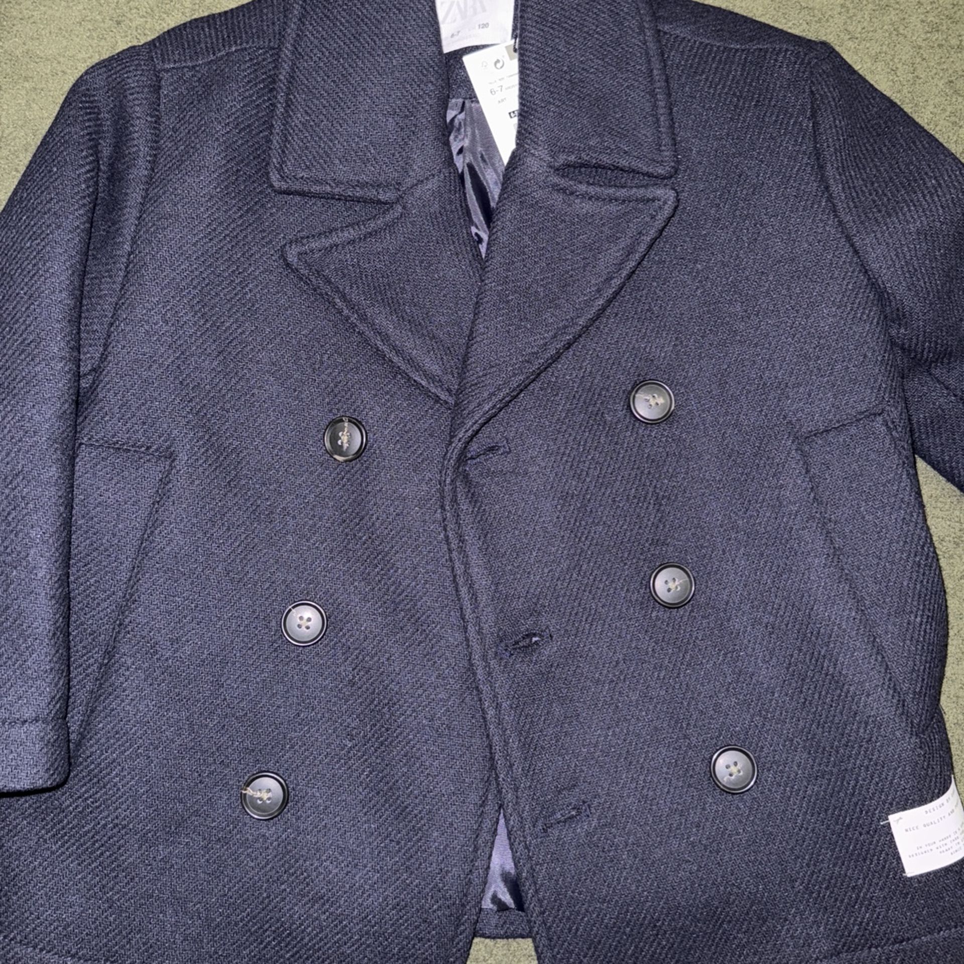 Brand New Zara Pea Coat