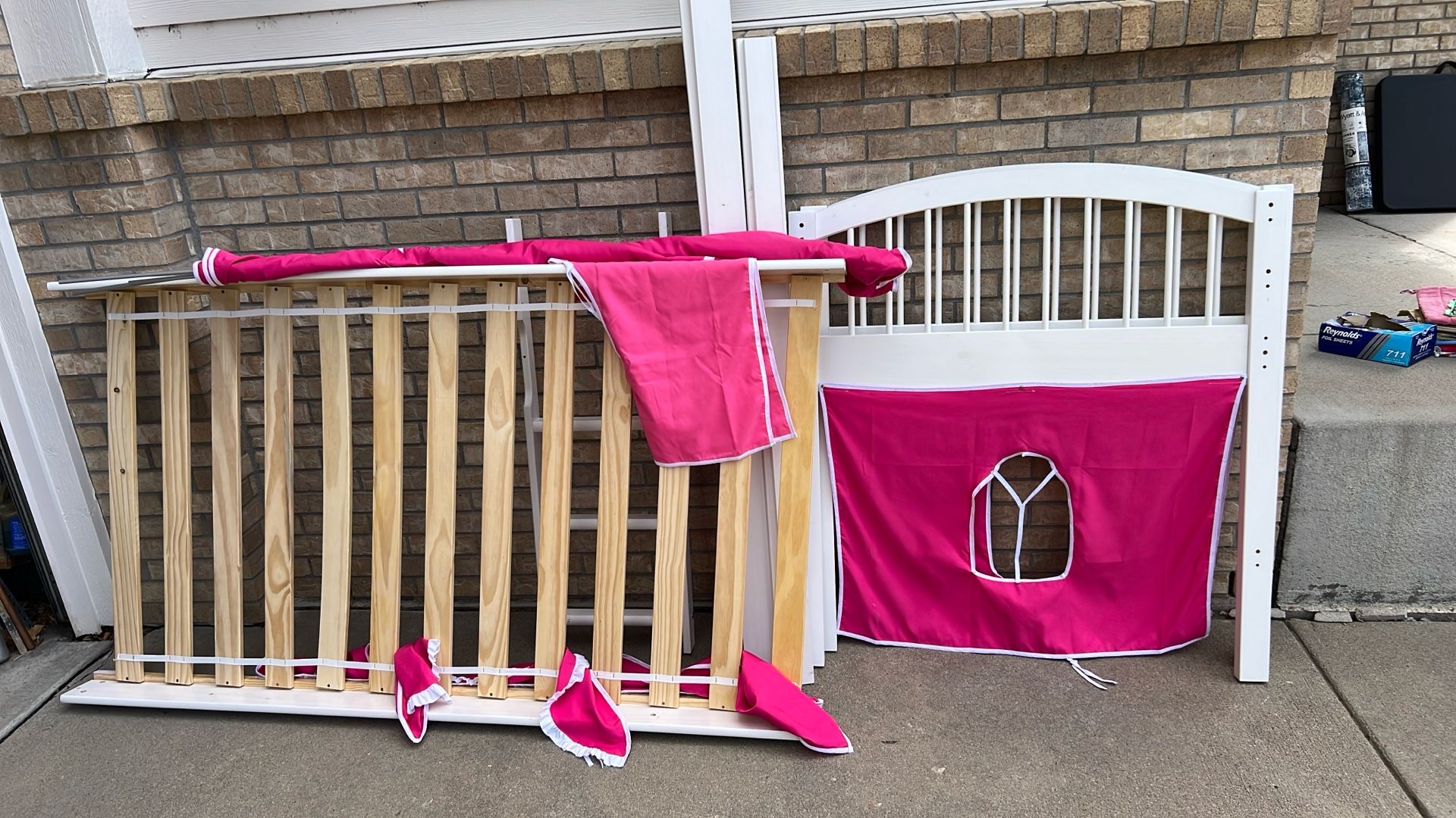 Twin Fort Bed Canopy Ladder really Fun 