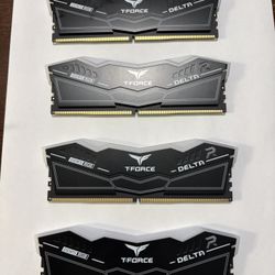 4x16 GB RAM  T Force RGB