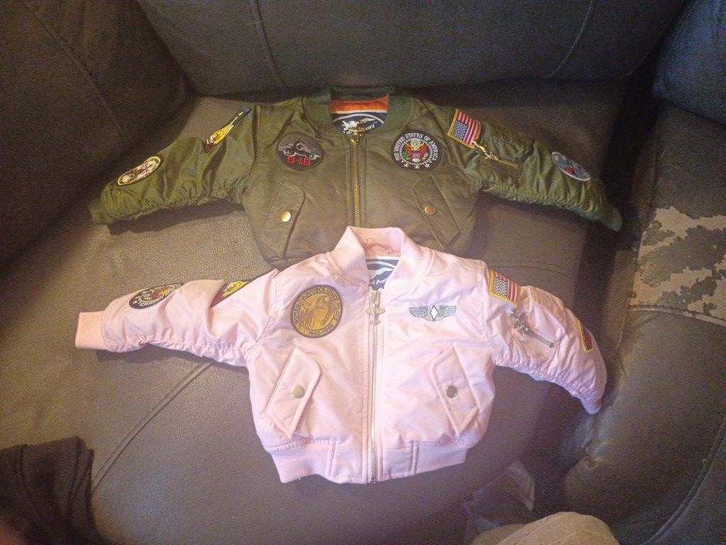 His And Hers Dog Air Pilot Coat