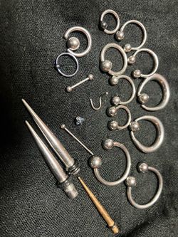Surgical steel jewelry $45
