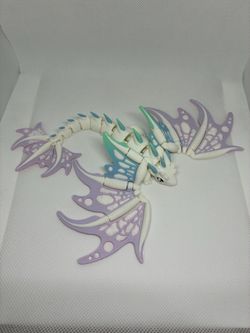 3D Printed Articulated Dragon Figure