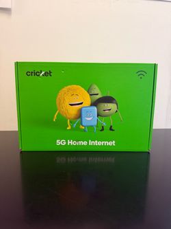CRICKET HOME INTERNET $134 initial payment $45/$65 a month
