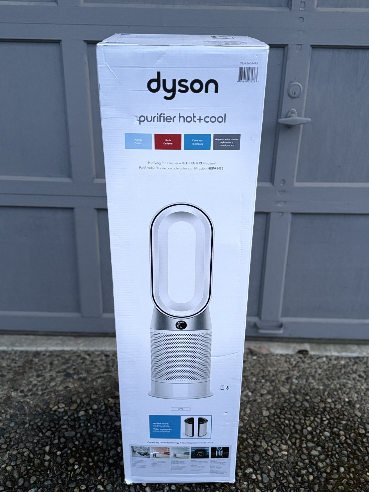“NEW” Dyson PURE HOT and COLD HP7C Purifying heating fan