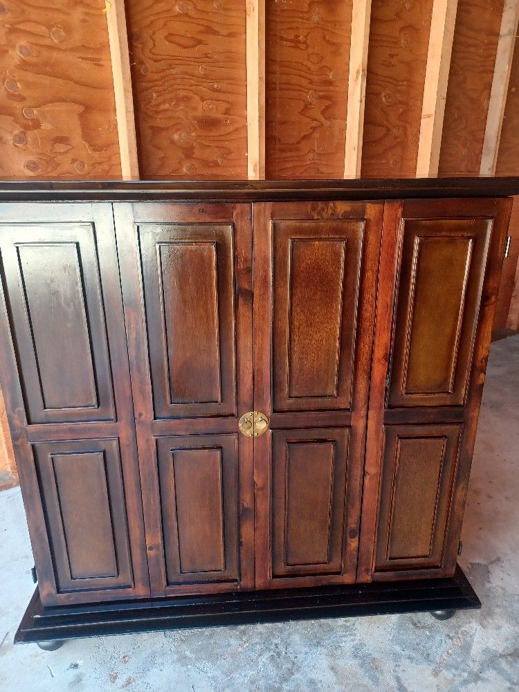 Like New Multi Purpose Wooden Cabinet