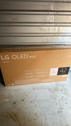 LG 42-Inch Class OLED evo C4 Series Smart TV 4K Processor Flat Screen with Magic Remote AI-Powered with Alexa Built-in (OLED42C4PUA, 2024)