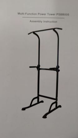 SogesPower Power Tower Dip Station Pull Up Bar Station for Home Gym