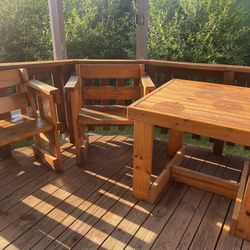Solid Wood Patio Furniture 